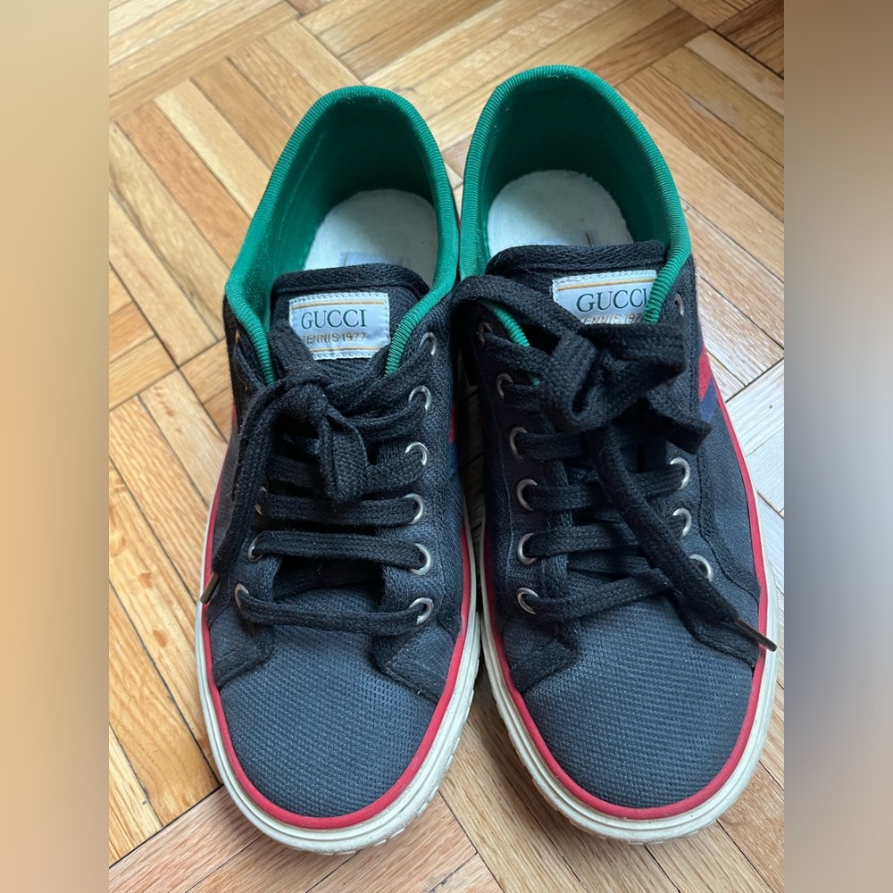 Gucci Tennis 1977 sneaker for women in size 36+ which is 6.5 US